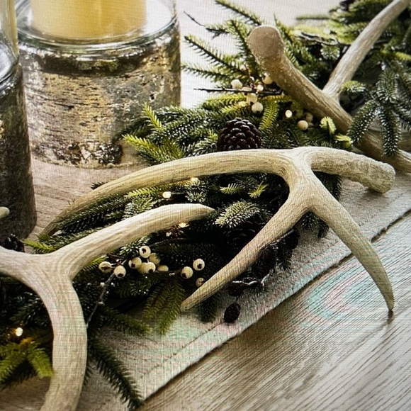 LOT OF 4 RESIN SHATTER PROOF DEER ANTLERS APPROX 9" - Picture 10 of 10